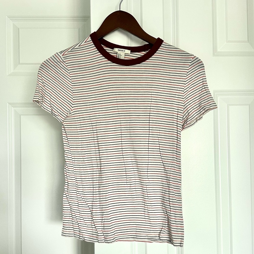 Forever 21 Small Striped Tee